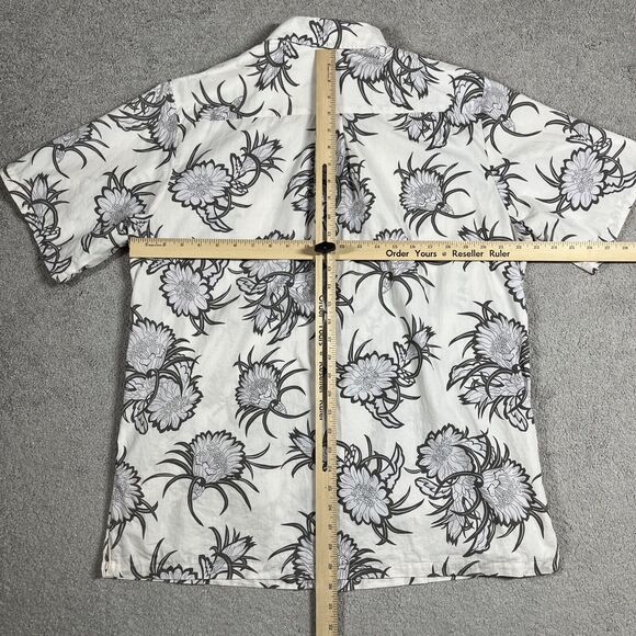 Avanti Hawaiian Shirt Mens Extra Large Made in Hawaii Floral All Over Print - Picture 6 of 8